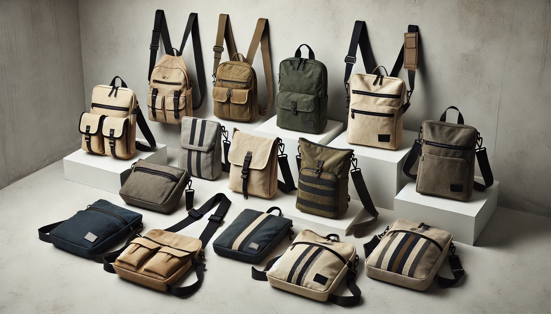 Canvas Sling Bags