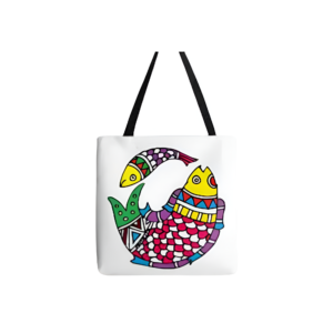 Printed Canvas Bag