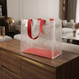 90 Gsm PVC Loop Handle Bag