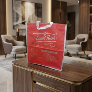 Zipper Loop Handle Non Woven Bag