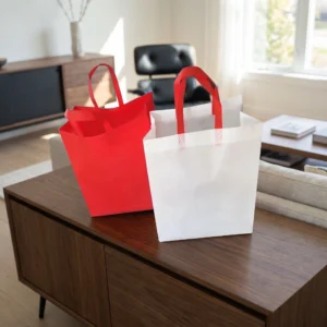 55 GSM Loop Handle Non Woven Bag