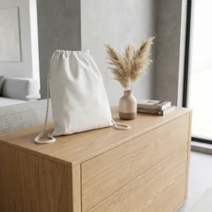 Cotton Canvas Backpack Bag