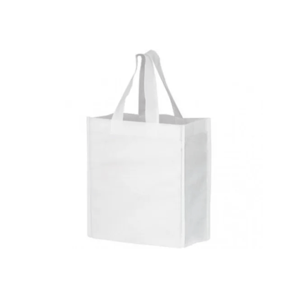 White Loop Handle Non Woven Bag